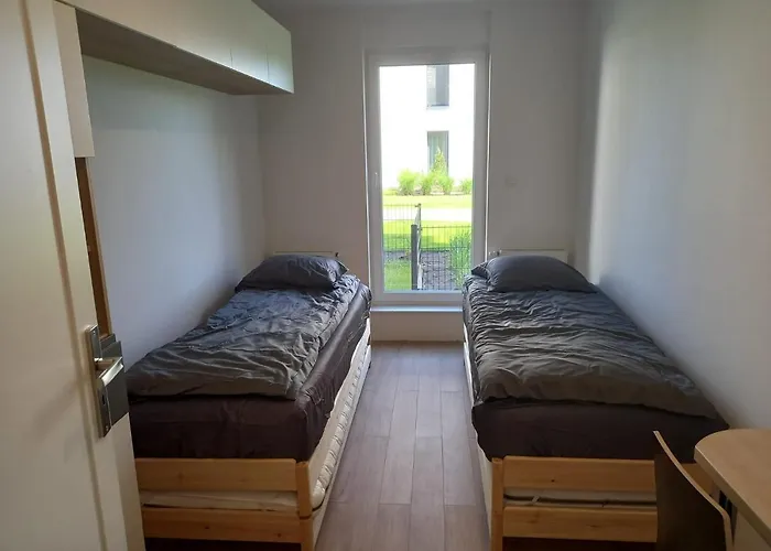 Marina - Widok Na Jezioro, Ogrodek Z Tarasem, Parking, Nawet 6 Lozek דירה *